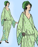 Ladies Home Journal 3710: 1920s Uncut Draped 36B Negligee Vintage Sewing Pattern