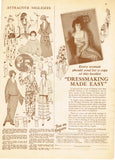 Ladies Home Journal 3711: 1920s Uncut Matinee Blouse 34 B Vintage Sewing Pattern