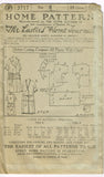 Ladies Home Journal 3717: 1920s Uncut Girls Robe Size 6 Vintage Sewing Pattern