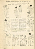 Ladies Home Journal 3717: 1920s Uncut Girls Robe Size 6 Vintage Sewing Pattern
