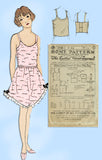 Ladies Home Journal 3720: 1920s Uncut Misses Brassiere Sz 34 Bust Sewing Pattern