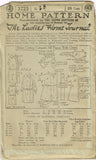Ladies Home Journal 3723: 1920s Uncut Girls Dress Size 12 Vintage Sewing Pattern
