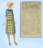 Ladies Home Journal 3723: 1920s Uncut Girls Dress Size 12 Vintage Sewing Pattern