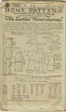 Ladies Home Journal 3723: 1920s Uncut Girls Dress Size 14 Vintage Sewing Pattern