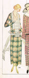 Ladies Home Journal 3731: 1920s Uncut Plus Size Dress 42B Vintage Sewing Pattern