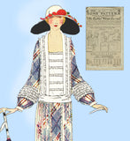 Ladies Home Journal 3735: 1920s Uncut Rare Tea Dress 40 B Vintage Sewing Pattern