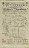 Ladies Home Journal 3735: 1920s Uncut Rare Tea Dress 46 B Vintage Sewing Pattern