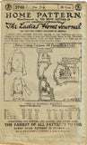 Ladies Home Journal 3748: 1920s Uncut Misses Blouse 36 B Vintage Sewing Pattern