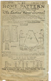 Ladies Home Journal 3749: 1920s Uncut Misses Skirt Sz 26W Vintage Sewing Pattern