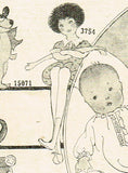 Ladies Home Journal 3754: 1920s Uncut Rare 22in Long Leg Doll Vintage Sewing Pattern