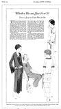 Ladies Home Journal 3776: 1920s Rare Uncut Misses Frock 34 B VTG Sewing Pattern