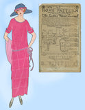 Ladies Home Journal 3776: 1920s Rare Uncut Misses Frock 34 B VTG Sewing Pattern