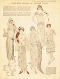 Ladies Home Journal 3779: 1920s Uncut Party Dress Sz 36 B Vintage Sewing Pattern