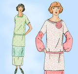 Ladies Home Journal 3785: 1920s Misses Uncut Dress Sz 34B Vintage Sewing Pattern