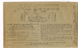 Ladies Home Journal 3801: 1920s Uncut Girls Party Dress Sz 12 VTG Sewing Pattern