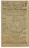 Ladies Home Journal 3801: 1920s Uncut Girls Party Dress Sz 12 VTG Sewing Pattern