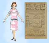 Ladies Home Journal 3801: 1920s Uncut Girls Party Dress Sz 12 VTG Sewing Pattern]