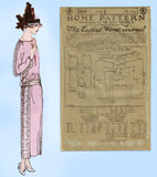 Ladies Home Journal 3809: 1920s Uncut Misses Dress 34 B Vintage Sewing Pattern