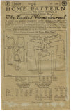 Ladies Home Journal 3809: 1920s Uncut Misses Dress 34 B Vintage Sewing Pattern
