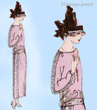 Ladies Home Journal 3809: 1920s Uncut Misses Dress 42 B Vintage Sewing Pattern