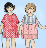 Ladies Home Journal 3813: 1920s Toddler Girls Dress Sz 6 Vintage Sewing Pattern