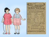 Ladies Home Journal 3813: 1920s Toddler Girls Dress Sz 6 Vintage Sewing Pattern
