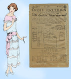 Ladies Home Journal 3817 1920s Uncut Girls Party Dress Sz 14 VTG Sewing Pattern