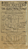Ladies Home Journal 3818: 1920s Rare Uncut Boys Baseball Uniform Sewing Pattern