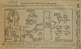 Ladies Home Journal 3822: 1920s Baby Girls Coat Size 2 Vintage Sewing Pattern