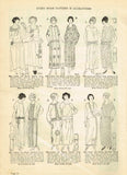 Ladies Home Journal 3831: 1920s Uncut Misses Dress 38 B Vintage Sewing Pattern