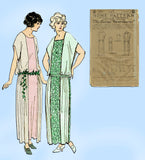 Ladies Home Journal 3831: 1920s Uncut Misses Dress 34 B Vintage Sewing Pattern