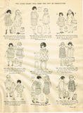 Ladies Home Journal 3838: 1920s Uncut Girls Bloomer Dress Sz6 VTG Sewing Pattern