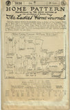 Ladies Home Journal 3838: 1920s Uncut Girls Bloomer Dress Sz6 VTG Sewing Pattern