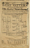 Ladies Home Journal 3854: 1920s Uncut Misses Dress Vintage Sewing Pattern