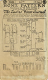Ladies Home Journal 3854: 1920s Uncut Misses Dress Vintage Sewing Pattern