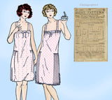 Ladies Home Journal 3865: 1920s Uncut Misses Combination 40B VTG Sewing Pattern