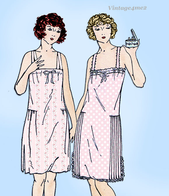Ladies Home Journal 3865: 1920s Uncut Misses Combination 40B VTG Sewing Pattern