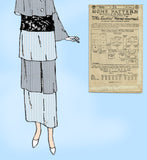 Ladies Home Journal 3868: 1920s Uncut Misses Skirt Sz 28W Vintage Sewing Pattern