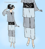 Ladies Home Journal 3868: 1920s Uncut Misses Skirt Sz 28W Vintage Sewing Pattern