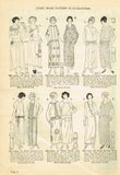 Ladies Home Journal 3872: 1920s Uncut Evening Dress 40 B Vintage Sewing Pattern