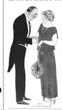 Ladies Home Journal 3872: 1920s Uncut Evening Dress 36 B Vintage Sewing Pattern
