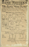 Ladies Home Journal 3872: 1920s Uncut Evening Dress 40 B Vintage Sewing Pattern