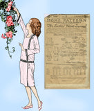 Ladies Home Journal 3880: 1920s Uncut Girls Dress Size 8 Vintage Sewing Pattern