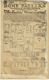 Ladies Home Journal 3881: 1920s Uncut Misses Dress 34 B Vintage Sewing Pattern