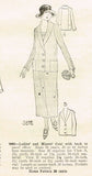 Ladies Home Journal 3892: 1920s Uncut Misses Coat Sz 36 B Vintage Sewing Pattern