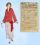 Ladies Home Journal 3898: 1920s Uncut Misses Blouse 36 B Vintage Sewing Pattern