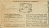 Ladies Home Journal 3899: 1920s Uncut Girls Bloomers Sz 8 Vintage Sewing Pattern