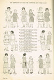 Ladies Home Journal 3905: 1920s Uncut Girls Dress Sz 8 Vintage Sewing Pattern