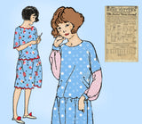 Ladies Home Journal 3905: 1920s Uncut Girls Dress Sz 8 Vintage Sewing Pattern