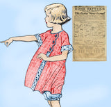 Ladies Home Journal 3911: 1920s Girls Bloomer Dress Sz 6 Vintage Sewing Pattern